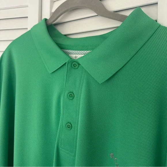 EUC Columbia PFG Men’s XXL Performance Fishing Gear Vented Polo Omni-Shade - Picture 3 of 10